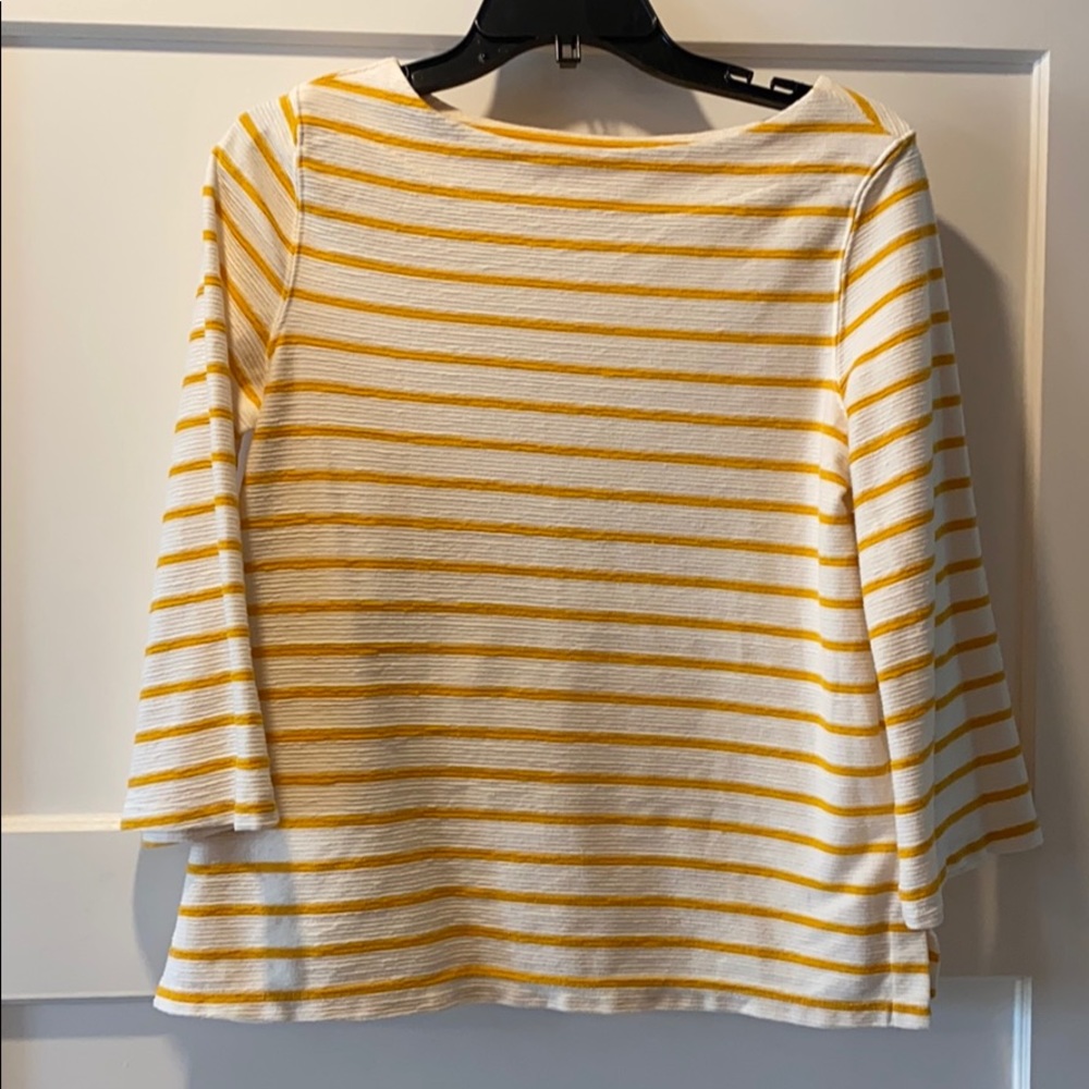 Old Navy Striped Boat Neck Top